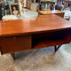 Boomerang desk double-sided by goran strand circa 1960 sweden