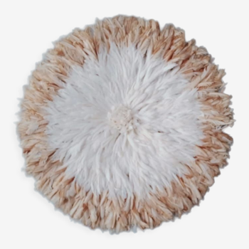 Juju hat white beige contour of 60 cm