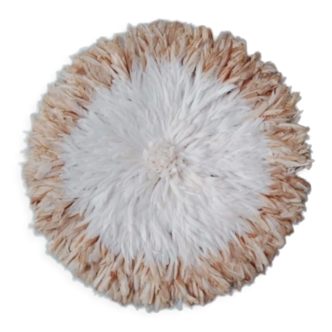 Juju hat white beige contour of 60 cm