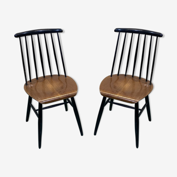 Paire de chaises Tapiovaara années 1970