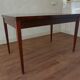 Rosewood extendable dining table, extended 189cm