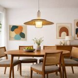 Louis Kalff large iconic fifties vintage pendant from Philips