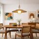 Louis Kalff large iconic fifties vintage pendant from Philips