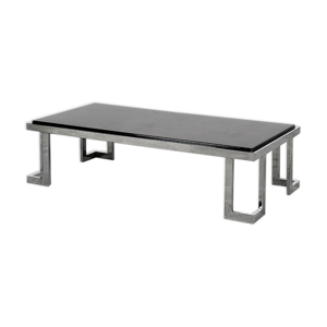 table basse avec plateau