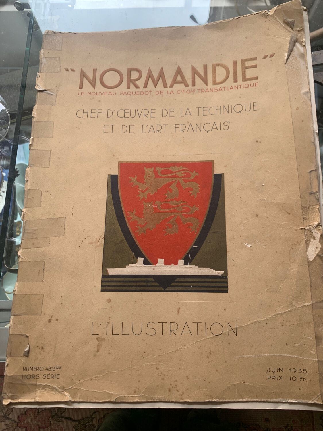 Engraving liner Normandie