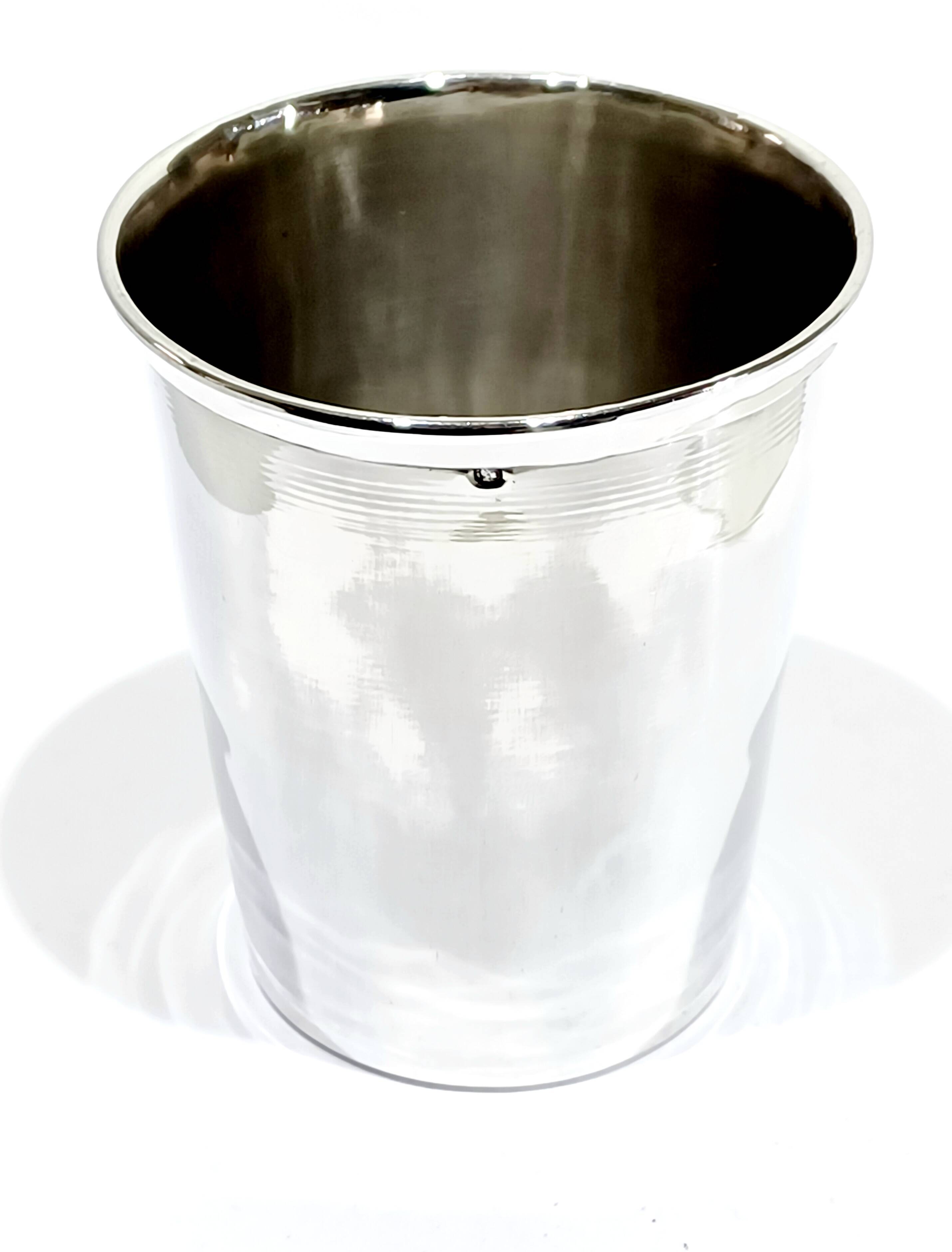 Solid silver boarding timpani