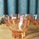 Lot de 27 Verres rosaline Art Déco