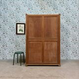 Large Art Deco wardrobe with sliding doors (renovated)