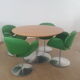 Lot of 4 Pierre Paulin Tulip Chair
