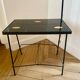 Vintage floor lamp with shelf