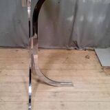 Designer glass and metal console