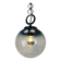 Murano glass pendant by VETRO Italy 1960