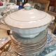 Ten Limoges porcelain plates B et Cie