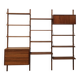 Modular wall unit by Poul Cadovius in teak wood
