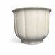 Art Deco, crackled ceramic cache pot by Songden circa 1940.