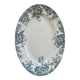Antique oval serving dish, ironstone, Saint Amand and Hamage - Model Ma
