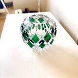 Engraved crystal vase Val Saint-Lambert