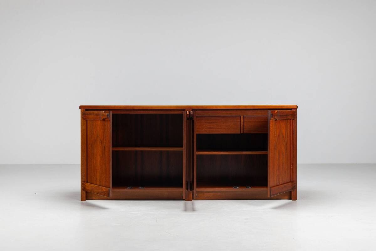 Franz Xaver sideboard in walnut Sproll Switzerland 1960