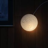 Clichy white glass wall-mounted ceiling light