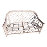 rattan bench