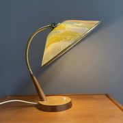 Lampe de bureau Temde années 1960 à col de cygne flexible
