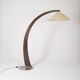 Natuzzi Salotti wooden floor lamp