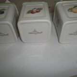 Trio of Jam Jars Villeroy & Boch