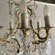 Lustre en laiton à 8 bras