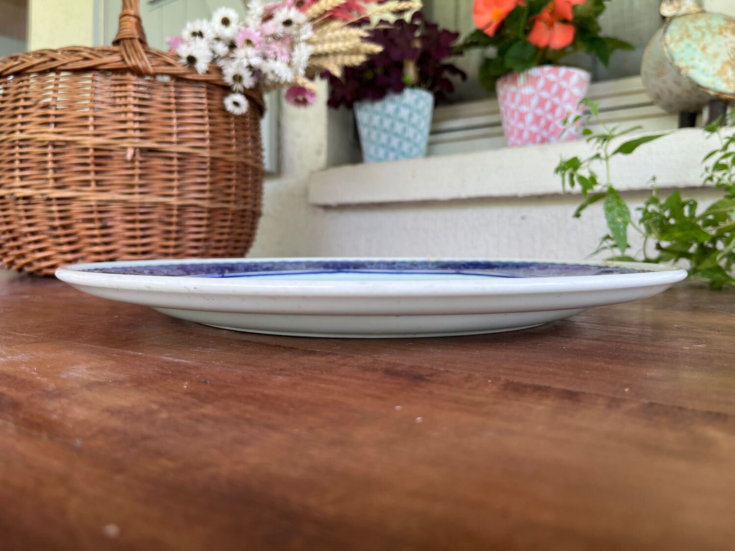 Delft porcelain plate