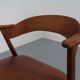 Teak dining chairs in teak by Korup Stolefabrik, Denmark, 1960s, set of 2.