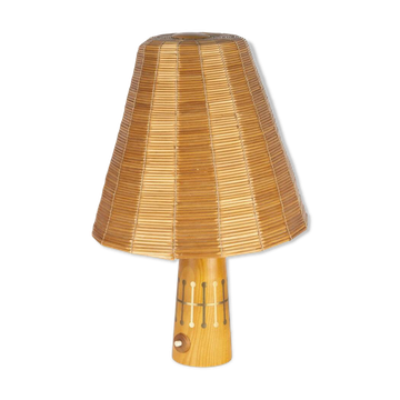 Unique wooden lamp by Stanislav Kučera and manufactured by ÚLUV
