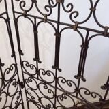 Wrought iron screen