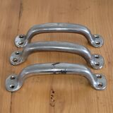 3 large industrial furniture handles - vintage
