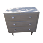 Chest of drawers painted wood from the 50s