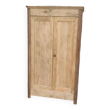 Natural wood wardrobe