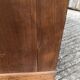 Antique low sideboard in solid cherry wood with 2 doors and 3 drawers