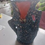 Old fatlava vase, Vallauris style