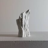 Biscuit porcelain vase, mid-20th century