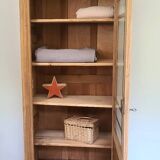 Parisian Art Deco wardrobe Parisian furniture in raw wood