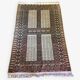 Beige wool Persian rug 210x130