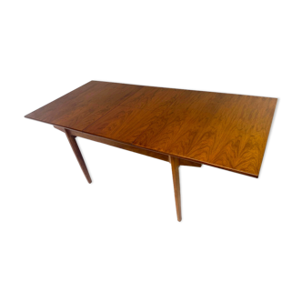 Danish 1960’s mid century modern maple extending dining table