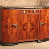 1930s art deco style walnut sideboard