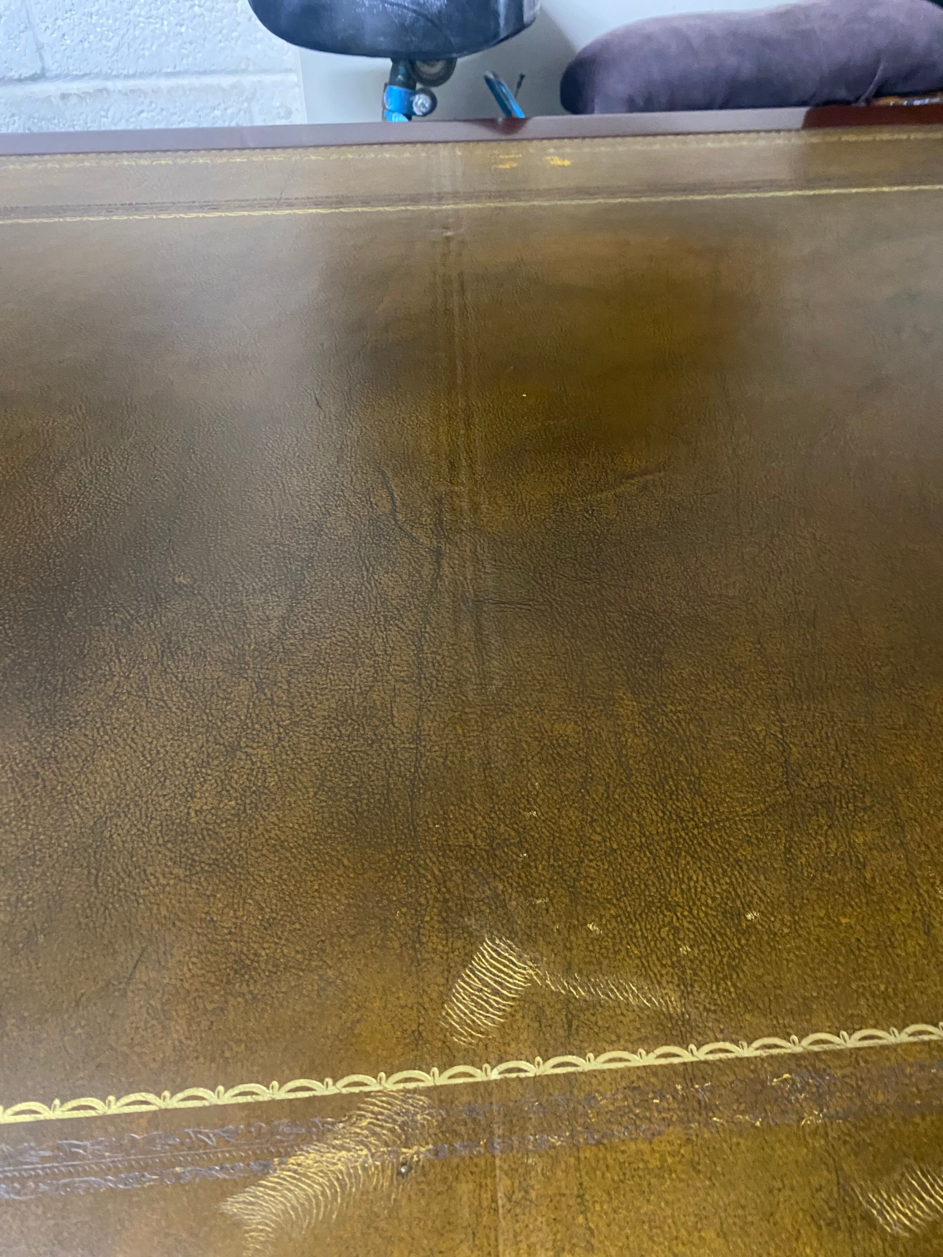Rothschild walnut flat desk