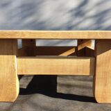 Brutalism coffee table 1960 "square in the rough"