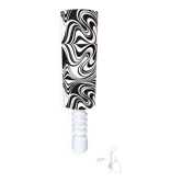 Vintage Dumler & Breiden Floor Lamp: German Pop Art Zebra Shade