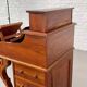 20th century Davenport desk with walnut piano top