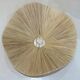 Hanging lamp flower wave raffia oda - l d75 cm