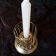 Brass candle holder