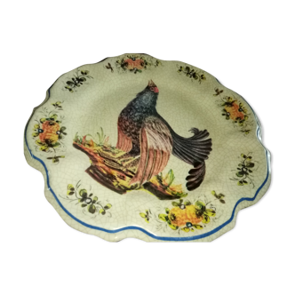 Assiette murale ancienne
