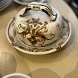 Keraluc Quimper signed tableware set